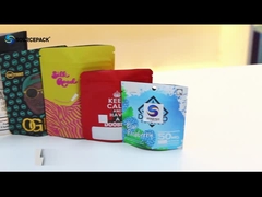 Gepersonaliseerde wietverpakkingszak 3.5g Plastic verpakking Ziplock zak voor cannabis