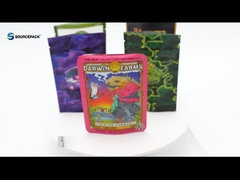 CBD Gummies Cannabis Verpakkingszakken Marihuana Weed Mylar 3.5g Custom