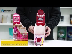 Kartonnen voorrol sigaren vertoondozen Teller Top retail verpakking met kegels en buizen