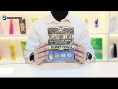 Dispensary papieren verpakkingsdozen op maat voor pre roll Sigaren roken tip