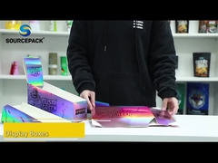 350 g 400 g Sigarenverpakkingsdoos Hologram Paper Display Verpakking voor voorgewalste sigaren
