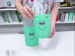 Aanpassing wiet verpakking vochtbestendige marihuana stand-up zak met ziplock sluiting