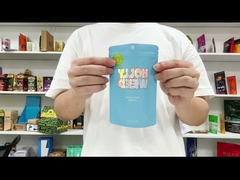 UV-beschermende onkruidverpakking aangepaste holografische Mylar zakken met geurcontrole